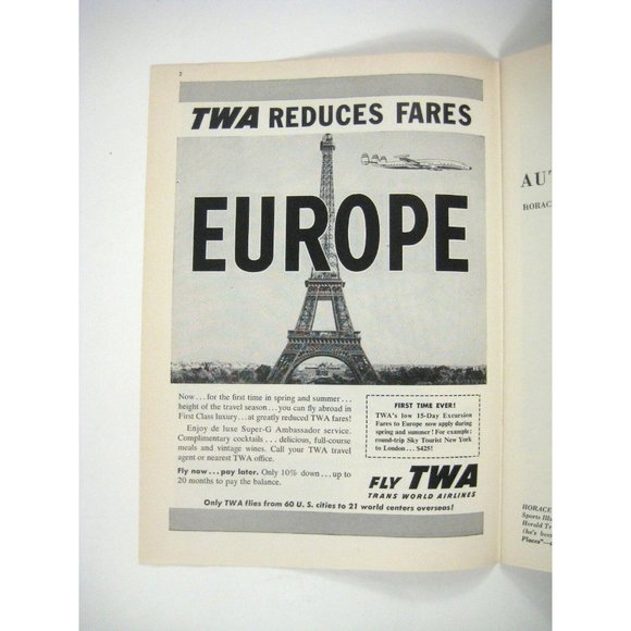 Separate Tables Playbill 1957 Music Box Eric Portman Margaret Leighton Cadillac - Picture 2 of 10